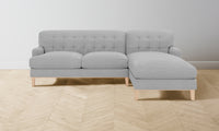 The Ludlow Sectional - Italian Bouclé Waterfall