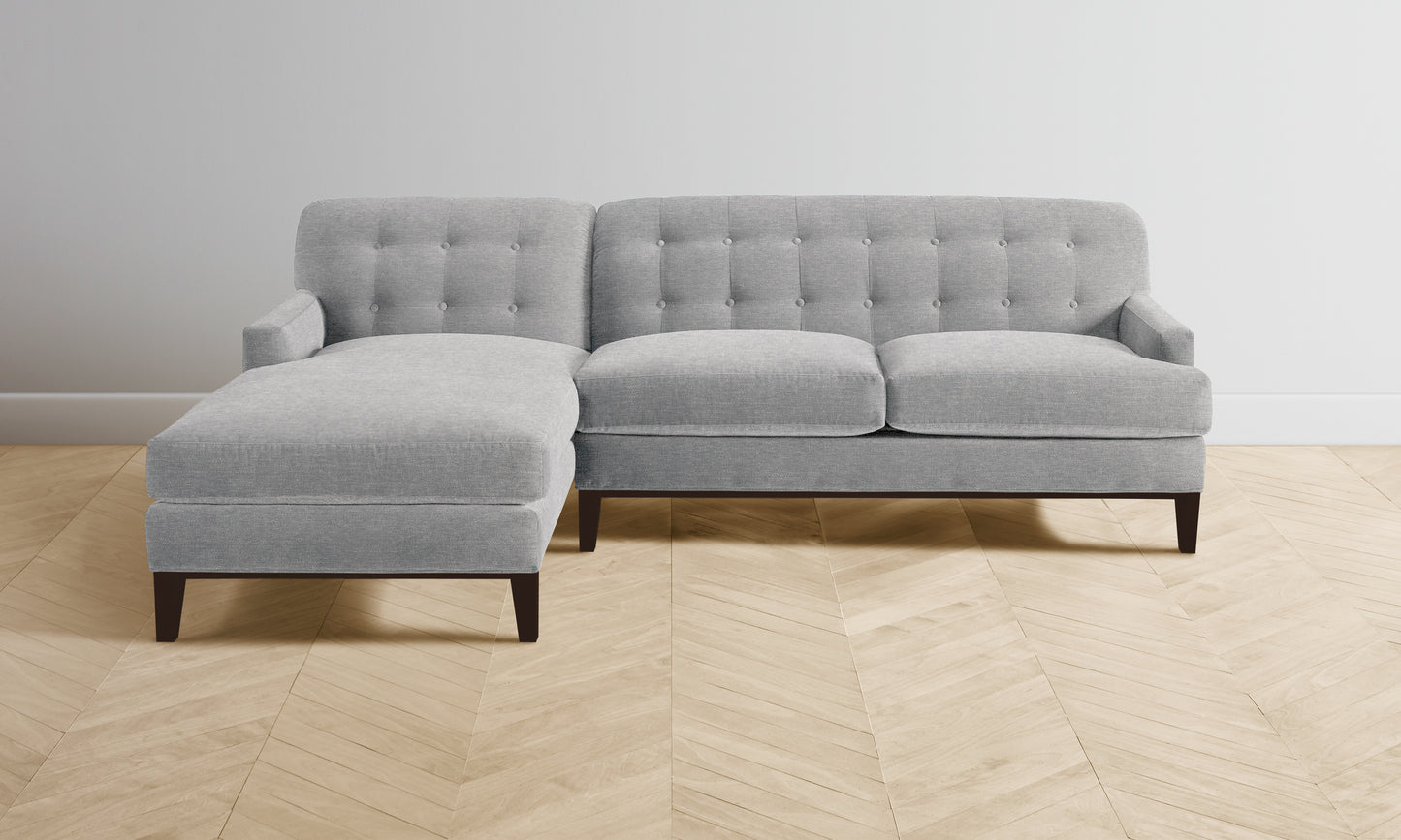 The Ludlow Sectional - Merino Heather Grey