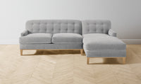 The Ludlow Sectional - Merino Heather Grey