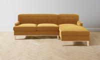 The Ludlow Sectional - Mohair Amber