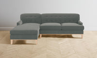 The Ludlow Sectional - Mohair Fog