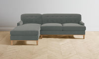 The Ludlow Sectional - Mohair Fog