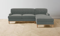 The Ludlow Sectional - Mohair Fog