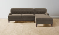 The Ludlow Sectional - Mohair Mink