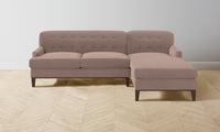 The Ludlow Sectional - Mohair Peony