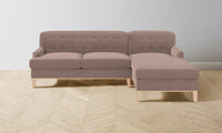 The Ludlow Sectional - Mohair Peony