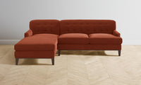 The Ludlow Sectional - Mohair Spice