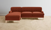 The Ludlow Sectional - Mohair Spice