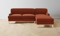 The Ludlow Sectional - Mohair Spice