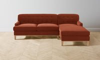 The Ludlow Sectional - Mohair Spice