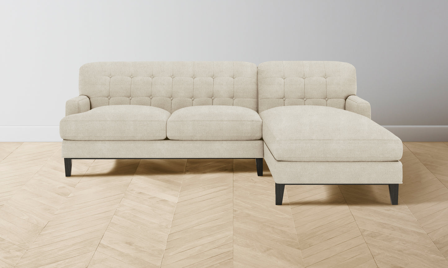 The Ludlow Sectional - Performance Melange Weave Shell