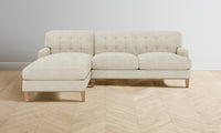 The Ludlow Sectional - Performance Melange Weave Shell