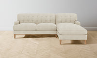 The Ludlow Sectional - Performance Melange Weave Shell