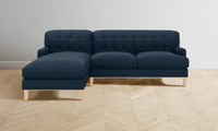 The Ludlow Sectional - Performance Linen Weave Bay