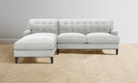 The Ludlow Sectional - Performance Textured Tweed Dove