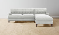 The Ludlow Sectional - Performance Textured Tweed Dove