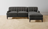 The Ludlow Sectional - Performance Tweed Char