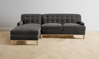 The Ludlow Sectional - Performance Tweed Char