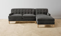 The Ludlow Sectional - Performance Tweed Char