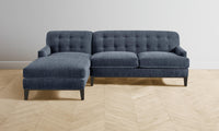 The Ludlow Sectional - Performance Tweed Denim