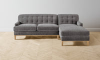 The Ludlow Sectional - Performance Tweed Smoke