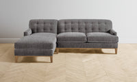 The Ludlow Sectional - Performance Tweed Smoke