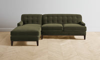 The Ludlow Sectional - Performance Velvet Olive