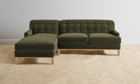 The Ludlow Sectional - Performance Velvet Olive