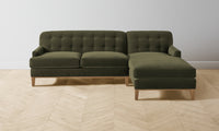 The Ludlow Sectional - Performance Velvet Olive