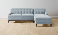 The Ludlow Sectional - Performance Velvet Sky