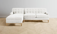 The Ludlow Sectional - Performance Woven Chenille Lace