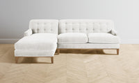 The Ludlow Sectional - Performance Woven Chenille Lace