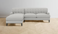 The Ludlow Sectional - Performance Woven Chenille Steel