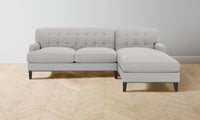 The Ludlow Sectional - Performance Woven Chenille Steel