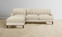 The Ludlow Sectional - Tuscan Leather Bisque