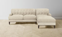 The Ludlow Sectional - Tuscan Leather Bisque