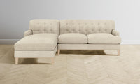 The Ludlow Sectional - Tuscan Leather Bisque