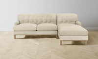 The Ludlow Sectional - Tuscan Leather Bisque