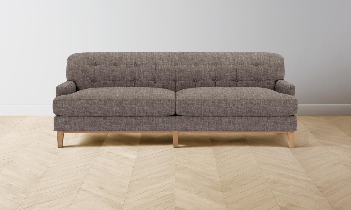 The Ludlow Sofa - Heritage Belgian Linen Carob