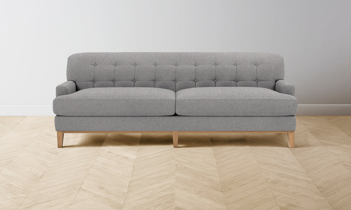 The Ludlow Sofa - Italian Brushed Wool Moon