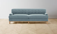 The Ludlow Sofa - Mohair Slate Blue