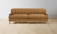 The Ludlow Sofa - Nubuck Leather Saddle