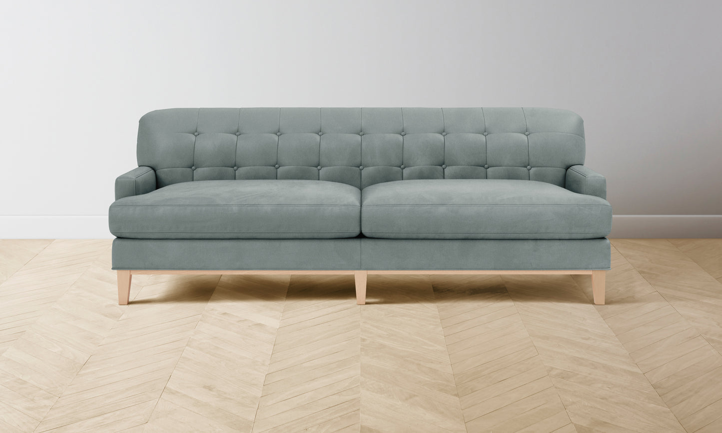 The Ludlow Sofa - Nubuck Leather Tide