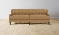 The Ludlow Sofa - Pebbled Leather Latte