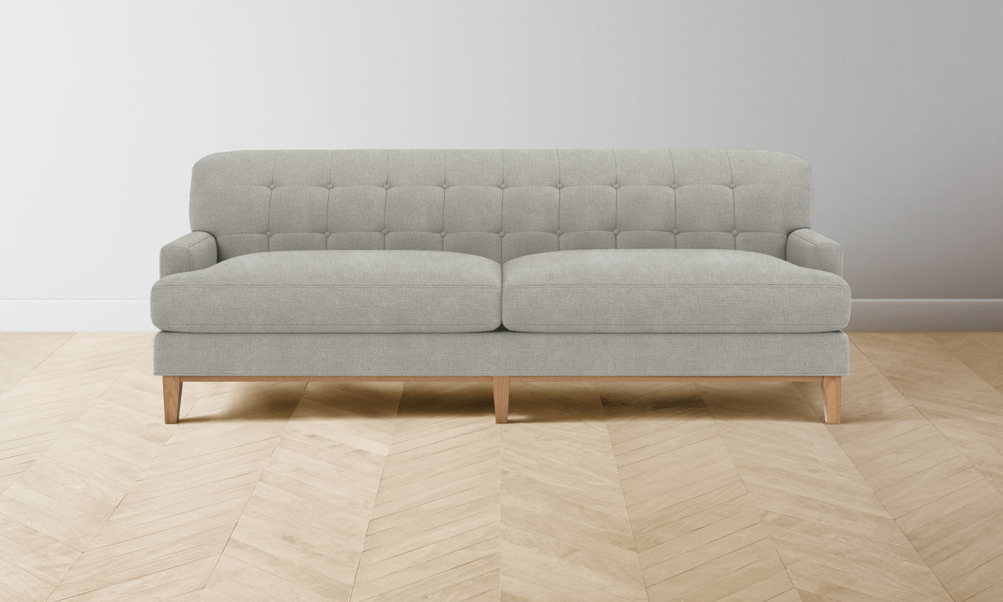 The Ludlow Sofa - Performance Melange Weave Flint