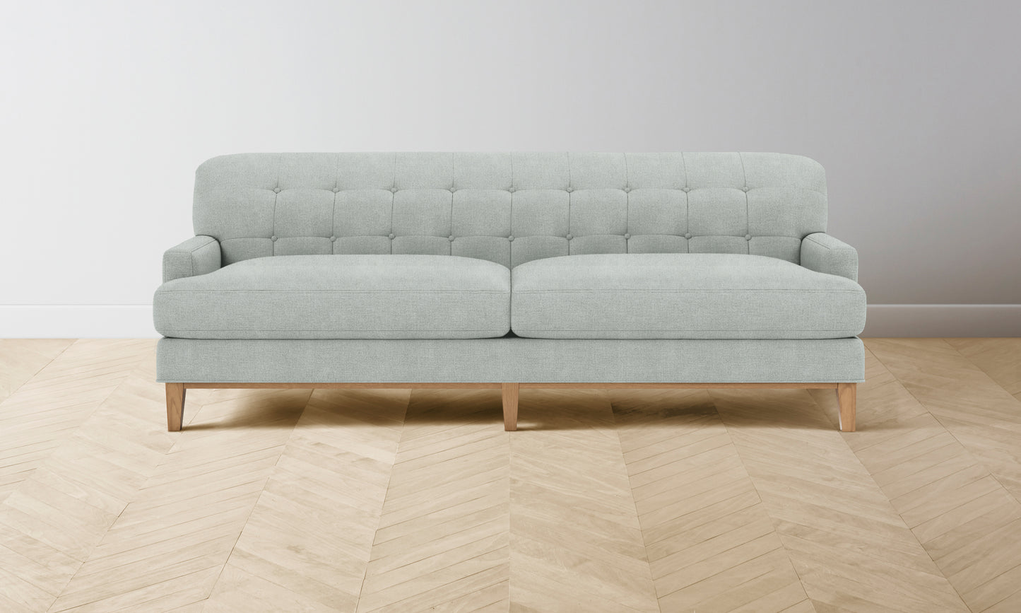 The Ludlow Sofa - Performance Melange Weave Seaglass