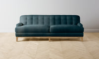 The Ludlow Sofa - Performance Velvet Lagoon