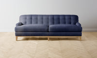 The Ludlow Sofa - Performance Velvet Midnight