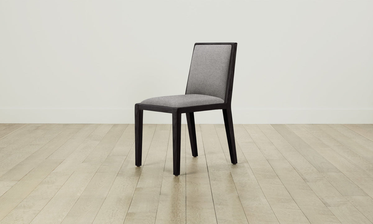 The Madison Dining Chair - Italian Brushed Wool Moon