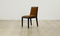 The Madison Dining Chair - Mohair Brown Sugar